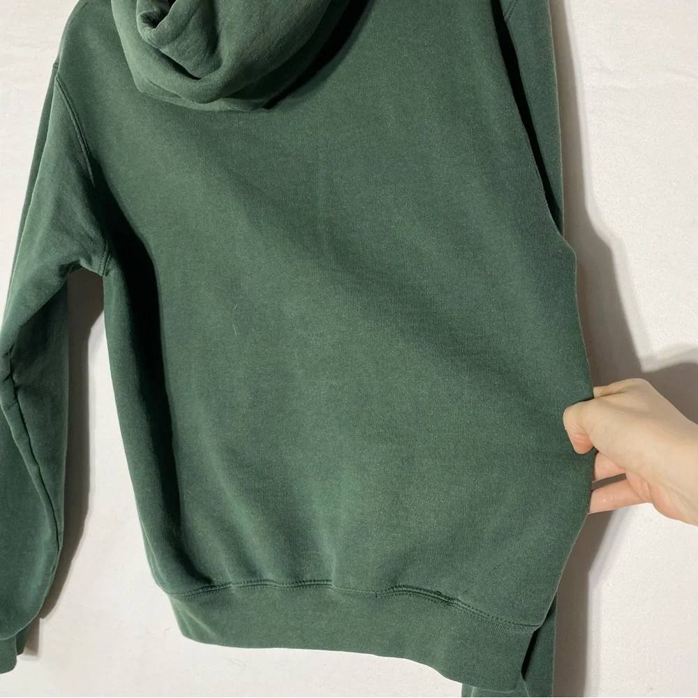 Champion Green Orange Miami Hurricanes Hoodie S Streetwear Collegiate Preppy - Picture 15 of 16